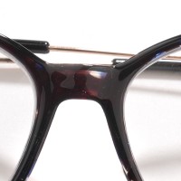 Whosale Round Full Frame Plastic Optical Frame with Box