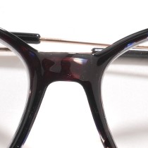 Whosale Round Full Frame Plastic Optical Frame with Box