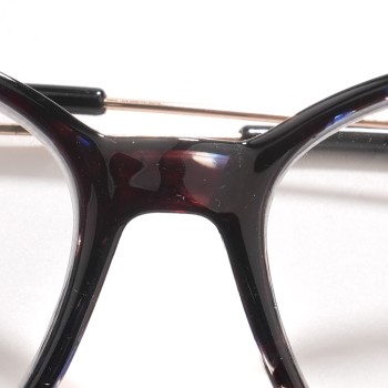 Whosale Round Full Frame Plastic Optical Frame with Box