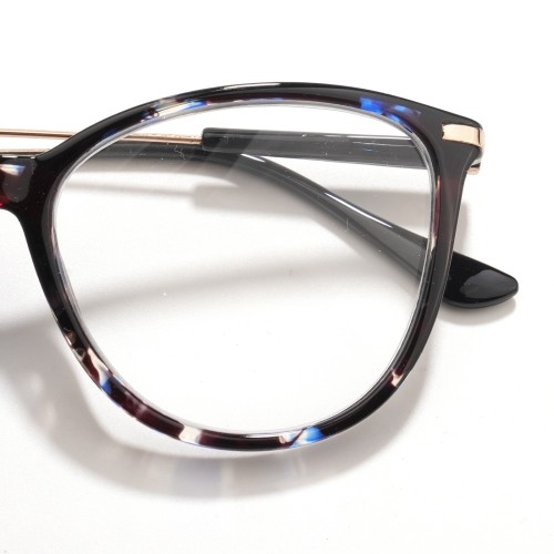 Whosale Round Full Frame Plastic Optical Frame with Box