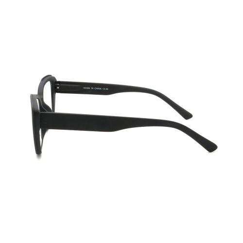 China Cat Eye Frame Reading Glasses Wholesale Black Thick Plastic Reader Glasses For Women
