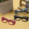 China Cat Eye Frame Reading Glasses Wholesale Black Thick Plastic Reader Glasses For Women