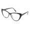 Wholesale CP Injection Optical Frames Black Color Lady Cat Eye Style