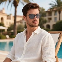 2026 Wholesale Retro Square Ultem Optical Eye Frame Glasses With UV400 Magnetic Clip On | Chinese Ultem Eyewear Manufacturer