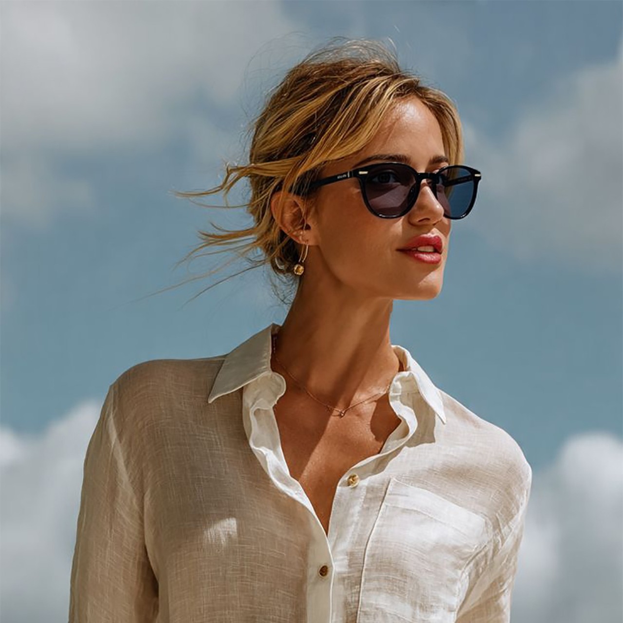 OEM womens eyeglass frames with magnetic clip on sunglasses