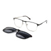 OEM Mens Eyeglass Frames With Clip On Sunglasses | Optical Distribution Frame Manufacturer