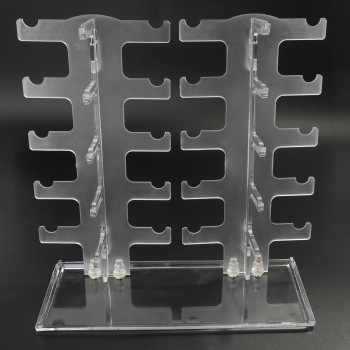 OEM Eyeglasses Stand Holder Premium Acrylic 5 Tier Eyeglasses Frame Riser Display Stand
