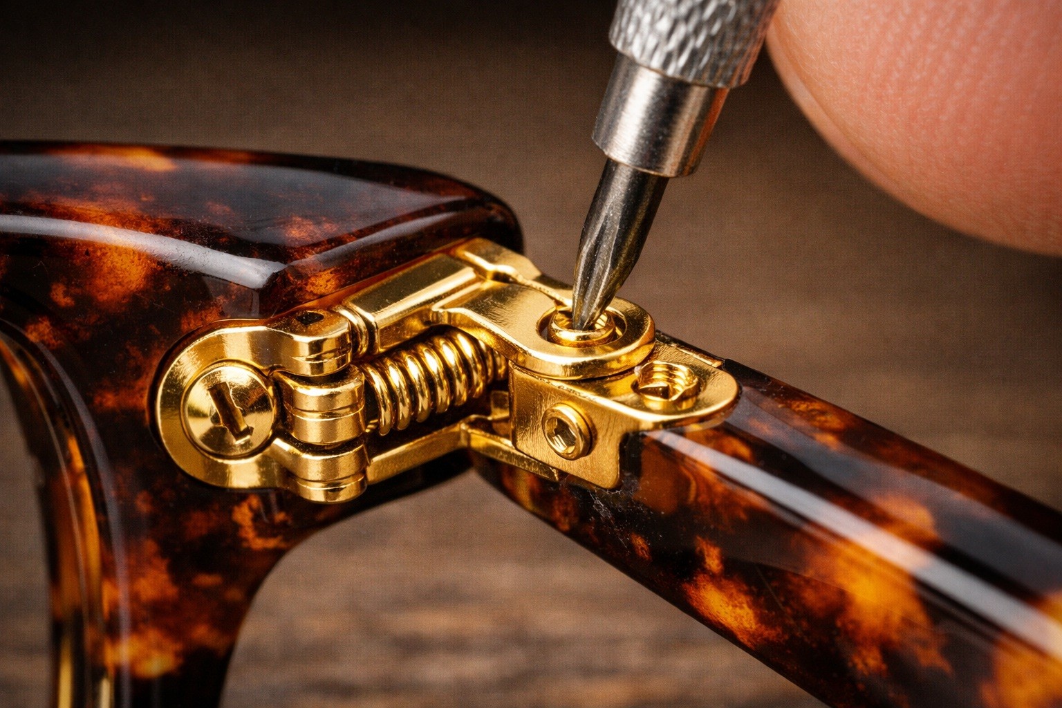 spring hinge eyeglass frames