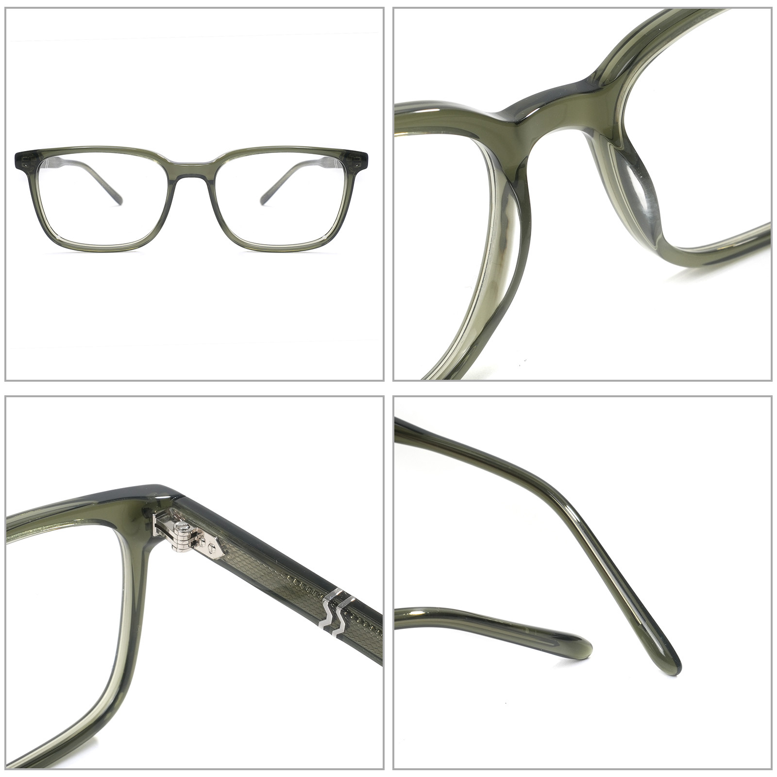 china acetate square frame optical glasses wholesale
