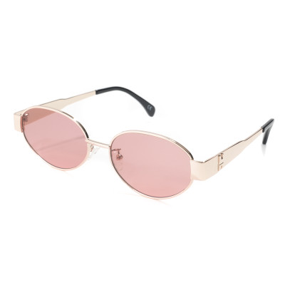 OEM Gold Frame Sunglasses Wholesale China Metal Frame Oval Lens Sunglasses Manufacturers