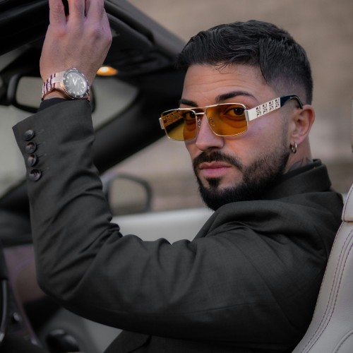 China Double Bridge Frame Sunglasses Wholesale Rectangle Sunglasses Metal Frame Suppliers