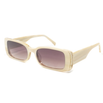 Trendy Rectangular Acetate Private Label Sunglasses | Wholesale Sunglass Frames Manufacturer