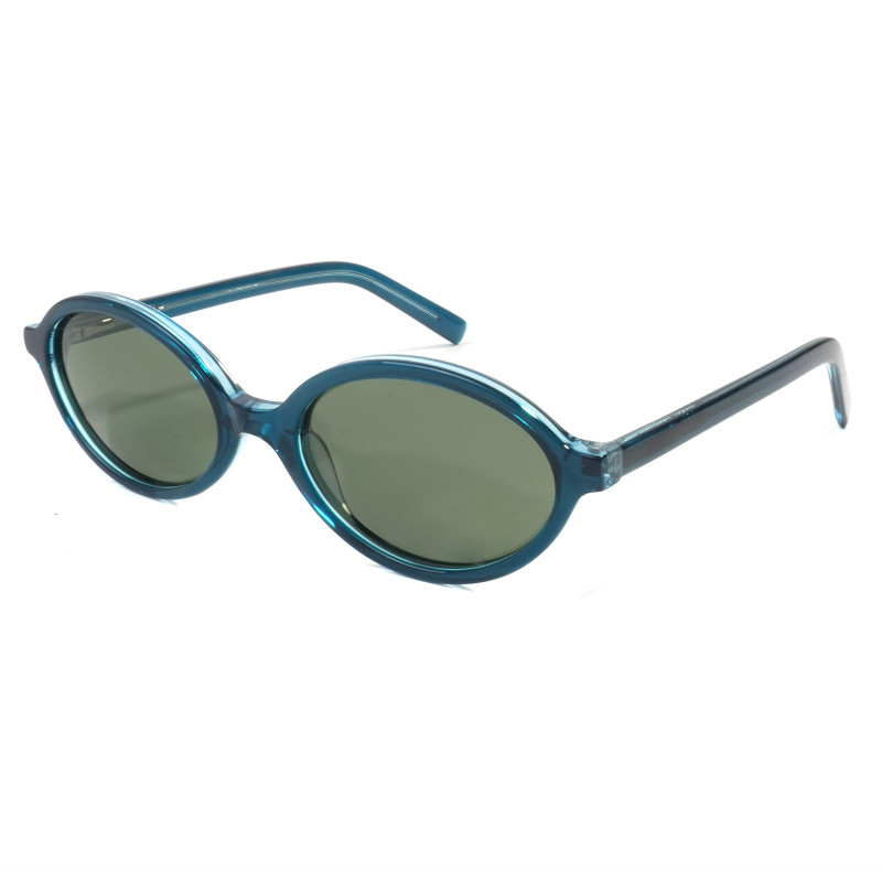 Oval Framed Sunglasses Wholesale Acetate Material | China Acetate Sunglasses Maker