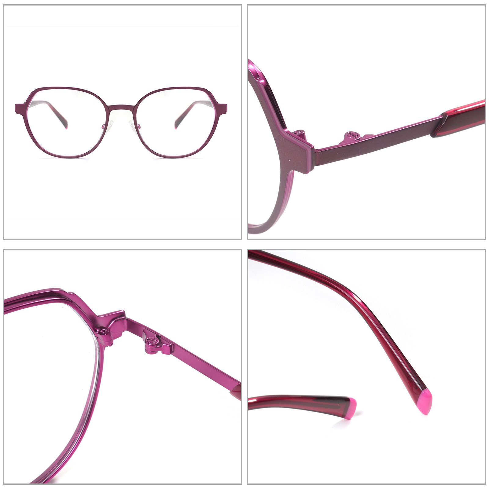 wholesale round metal optical frames
