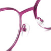 Round shape adult metal gold Optical Frame with high quality