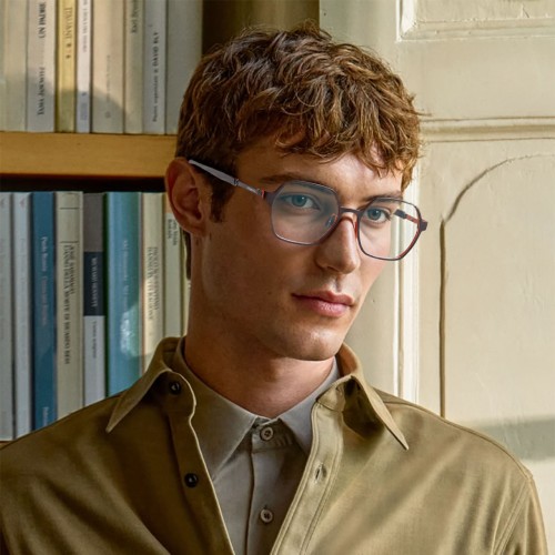 Bespoke Geometric Metal Optical Frames Custom Eyeglass Frames For Men | Largest Eyewear Manufacturer In China Wenzhou