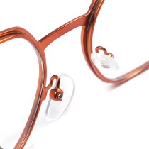 Bespoke Geometric Metal Optical Frames Custom Eyeglass Frames For Men | Largest Eyewear Manufacturer In China Wenzhou
