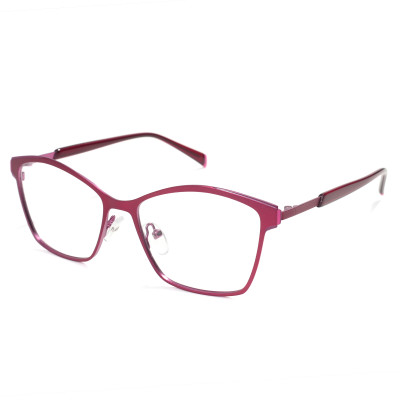 Elegant Magenta Cat-Eye Optical Frames | Premium Custom Eyeglass Frames For Sale