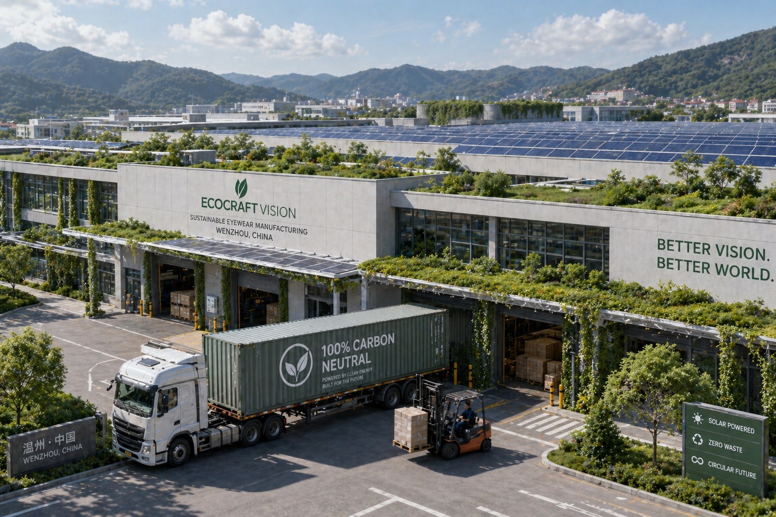 eco eyewear manufacturer