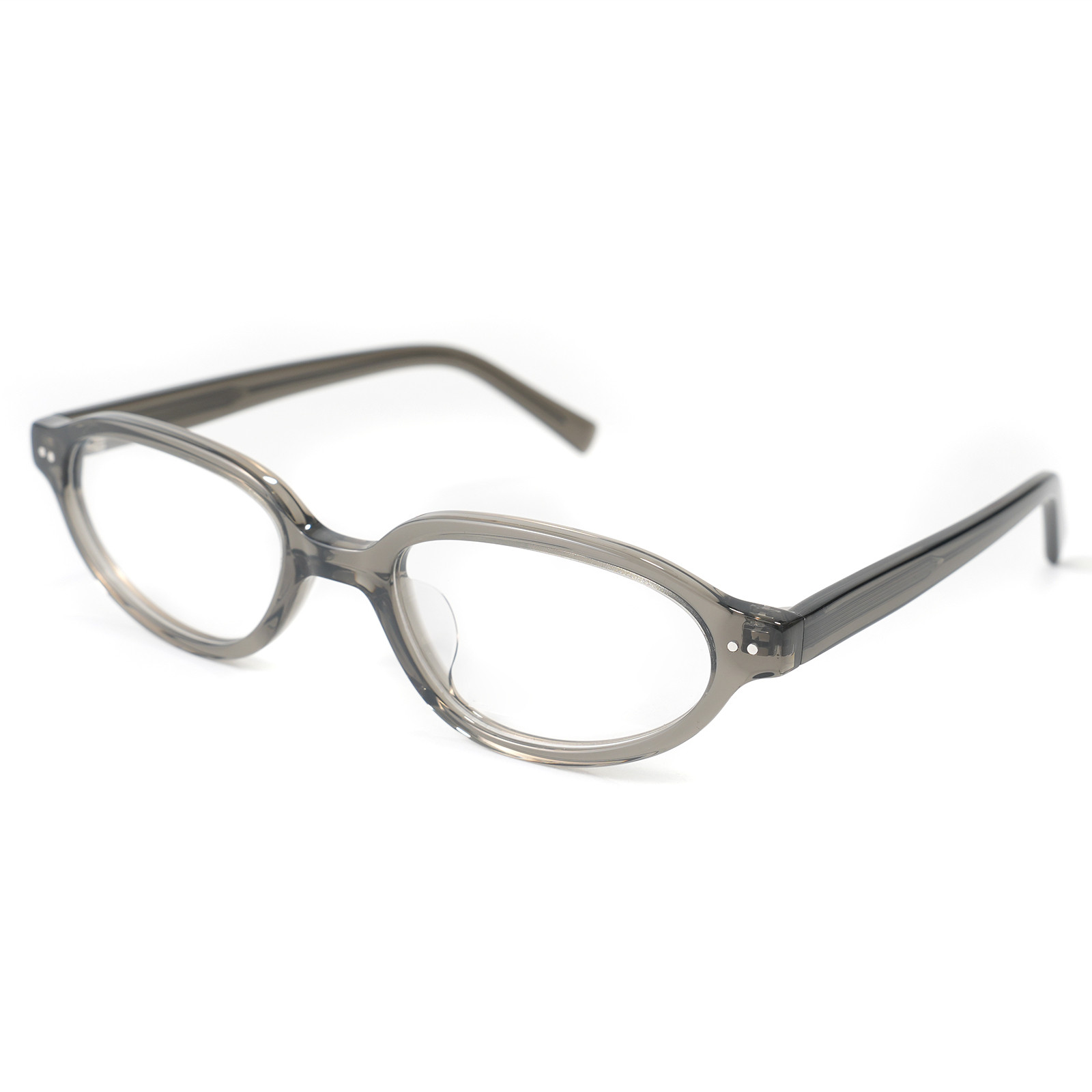 Custom eyeglass frames front view from a B2B manufacturer