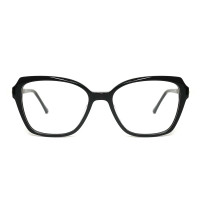 Hot selling black acetate optical frame glasses for women and girl