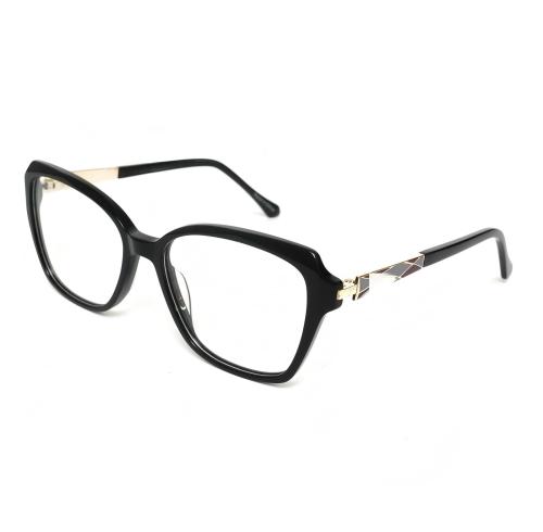 Acetate Cat Eye OEM Fashion Lady Optical Frame Wholesale Designer Eyeglass Frames  China