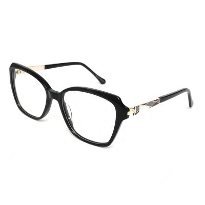Acetate Cat Eye OEM Fashion Lady Optical Frame Wholesale Designer Eyeglass Frames  China