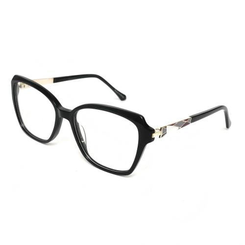 Acetate Cat Eye OEM Fashion Lady Optical Frame Wholesale Designer Eyeglass Frames  China