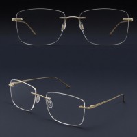 Wholesale Titanium Eyeglass Frames China Rimless Eyewear Manufacturer