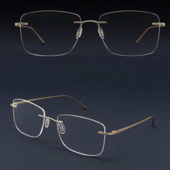 Wholesale Titanium Eyeglass Frames China Rimless Eyewear Manufacturer