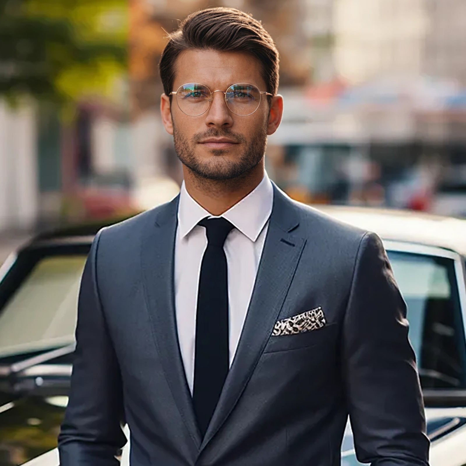 customized round metal optical frames