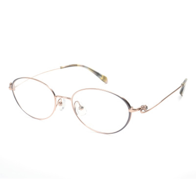 Wholesale Vintage Eyeglass Frames Titanium Material Customized Oval Optical Frames