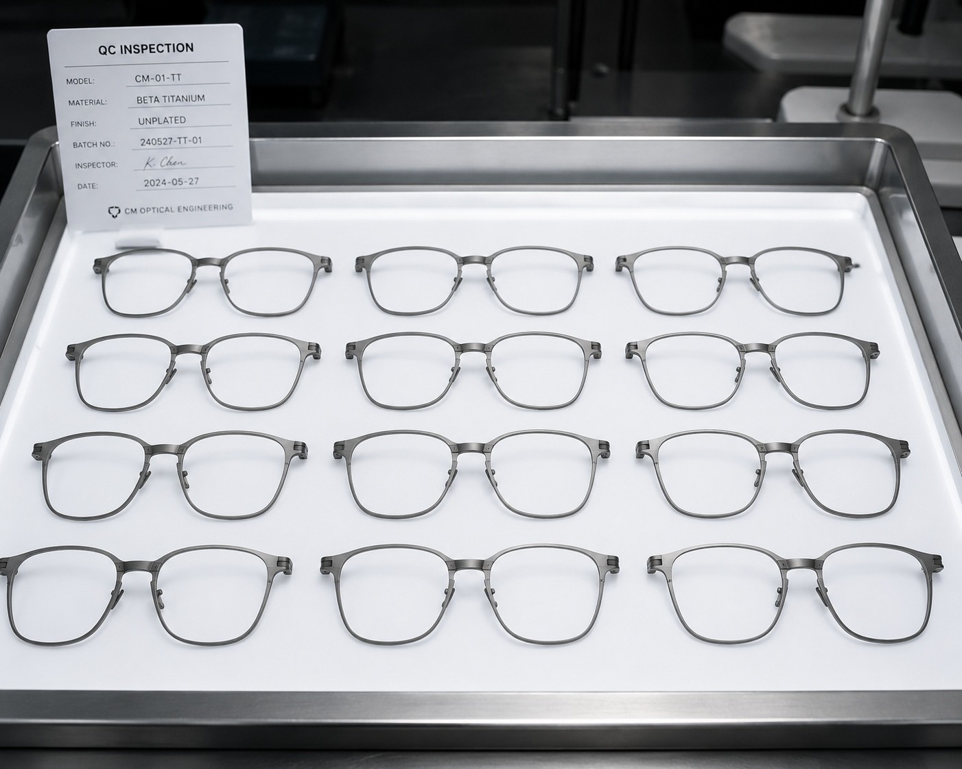 custom metal frame eyeglasses