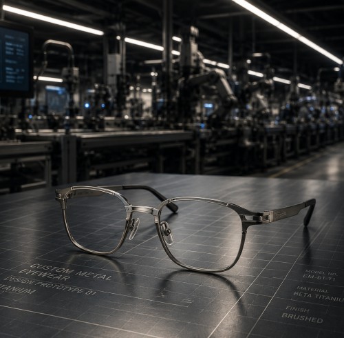Titanium vs. Stainless Steel: Sourcing the Ultimate Material for Custom Metal Eyeglass Frames