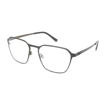 Wholesale Titanium Optical Frame Polygonal Round Shape  | Men Classic Eyewear Manufacturers