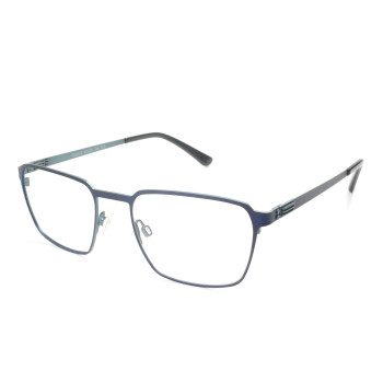 Customized Retro Square Optical Frames Pure Titanium Private Label Eyewear Manufacturing
