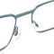 Customized Retro Square Optical Frames Pure Titanium Private Label Eyewear Manufacturing