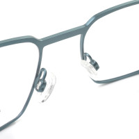 Customized Retro Square Optical Frames Pure Titanium Private Label Eyewear Manufacturing