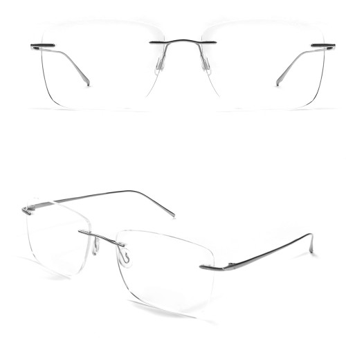 Wholesale Titanium Eyeglass Frames China Rimless Eyewear Manufacturer