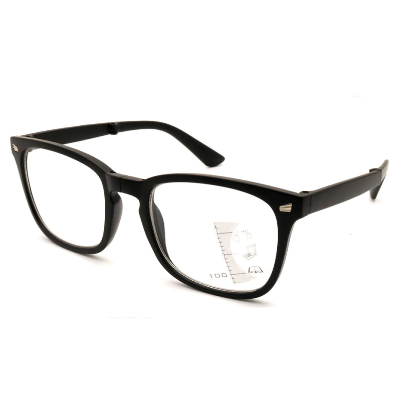 Hot Sales Cheap Classic Frames Men Folding Reading Glasses Blue Light Blocking Vintage Presbyopia Glass with Case
