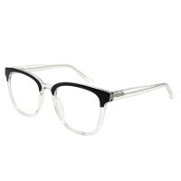 Wholesale 2023 Double Color Adult Acetate Injection Optical Frame With Metal Spring Hinge