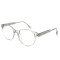 Wholesale 2023 New Adult Acetate Injection Optical Frame With Metal Spring Hinge Transparent Color Series