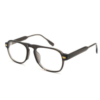 Wholesale 2024 New Adult Acetate Injection Optical Frame With Metal Spring Hinge