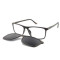 High quality Clip on optical frame with polarized lens Support customization