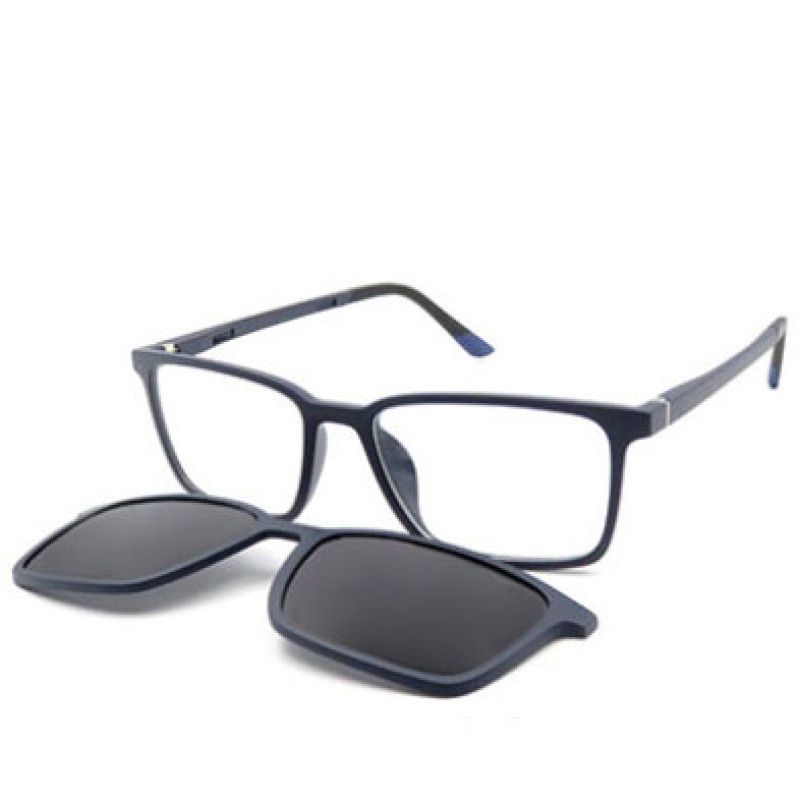 Light weight Clip on optical frame with polarized lens Support customization