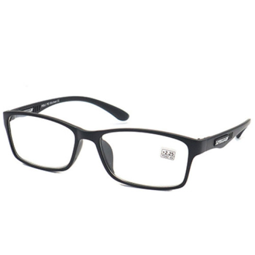 PC fashion flurence reading glasses with plastic spring hinge Support customization