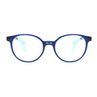 2026 New Teenager Kids Optical Frame OEM With Rubble Temple TR90 Eyeglass Frames Manufacturer
