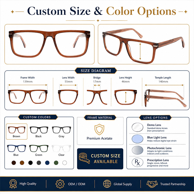 wholesale high quality eyeglass frames