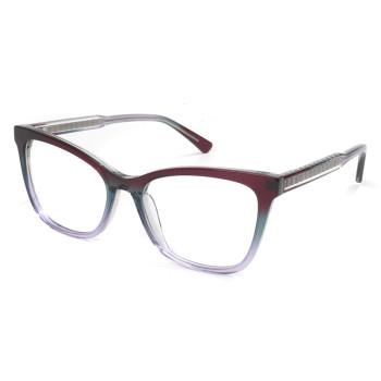 Factory Wholesale Eyewear Fashion New Trendy Designer Spectacle Optical Frames Acetate Mixed Glasses Frame for Men