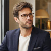 China Manufacture Acetate Eyewear Optical Men Eyeglasses Frames Lamination Acetate Optical Frames